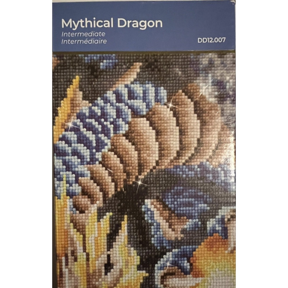 Diamond Dotz Complete‎ Diamond Facet Art Kit Mythical Dragon